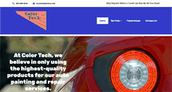 Desktop Screenshot of colortechreddeer.ca