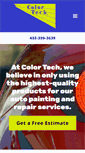 Mobile Screenshot of colortechreddeer.ca